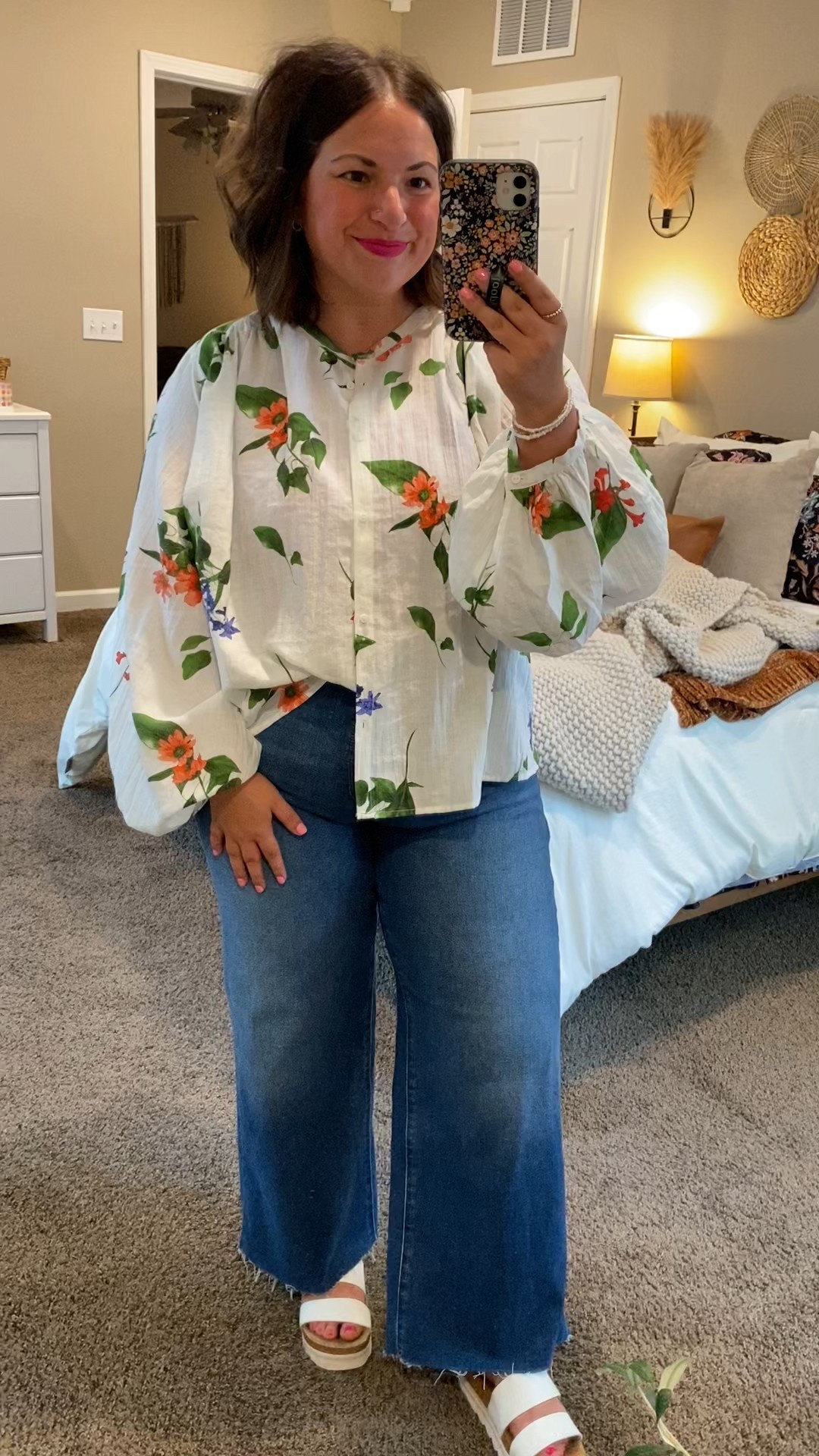 Spring is here, & this Walmart blouse is the perfect addition to your wardrobe! 💛 Its lightweight fabric and bright colors make it ideal for transitioning from chilly mornings to sunny afternoons. Dress it up or down - it’s versatile enough for any occasion.

sandals: fit true to size // wearing a 5
jeans: fit true to size // wearing a 14
blouse: fits true to size // wearing a large 

 

#LTKMidsize #LTKWorkwear #LTKStyleTip