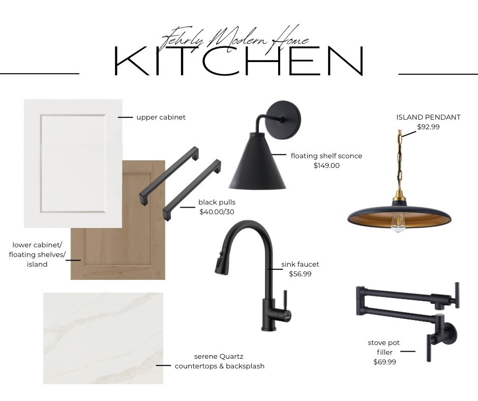 Dyck custom home build kitchen finishes 