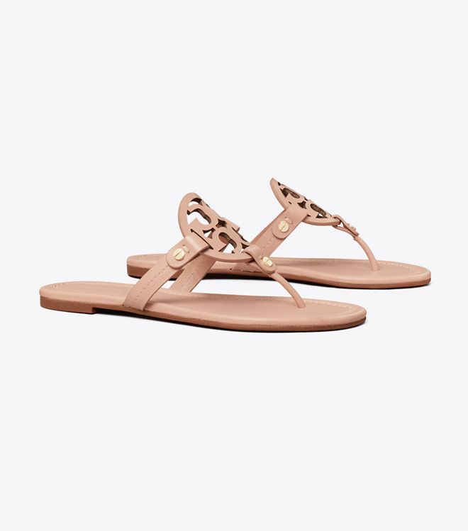 Tory Burch Miller Sandal, Leather | Tory Burch US