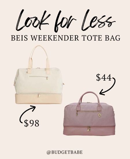 Beis weekend tote bag look for less lookalike #beis #weekender #travel

#LTKunder50