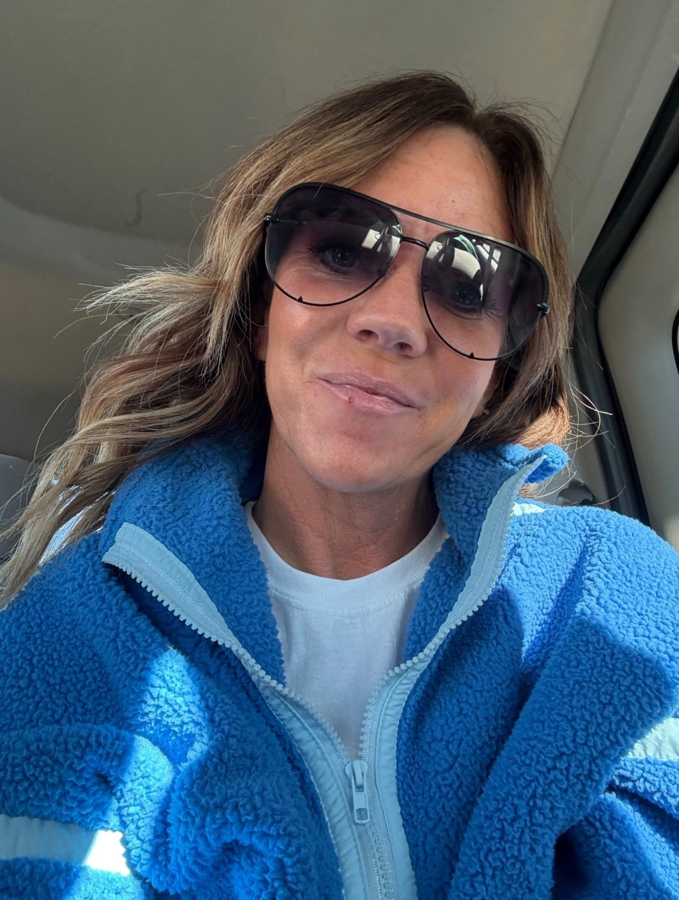 My favorite top! This Free People look for less from Amazon is so warm and cozy and comes in several colors!  These sunglasses are also from Amazon and look exactly like my Quay sunnies! 
#Amazon #AmazonFinds #MomFashion #WinterFashion #CozyVibes #WinterStyle #CozyOutfits #LookForLess #AffordableFashion #WinterWardrobe #MomStyle #StylishAndCozy #FashionOnABudget 

#LTKCyberWeek #LTKHoliday #LTKGiftGuide