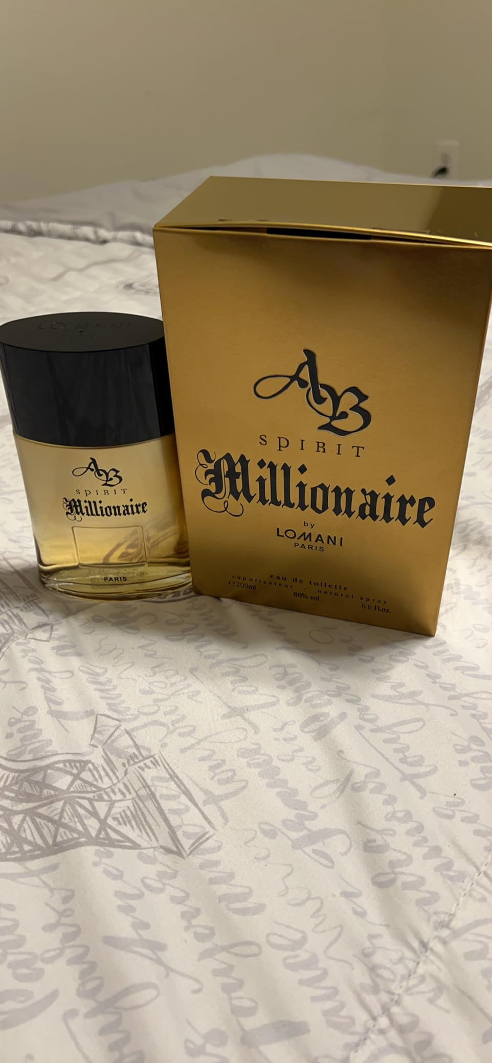 Lomani Ab Spirit Millionaire By Lomani for Men - 6.6 Fl. Oz Edt Spray, Brown | Amazon (US)
