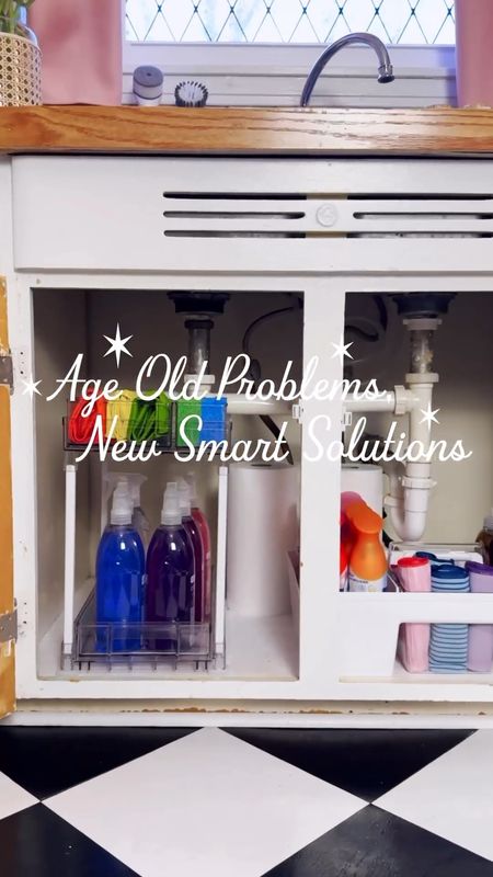 Age old problems with new smart solutions! Check out our new cleaning and organization line at Walmart ✨