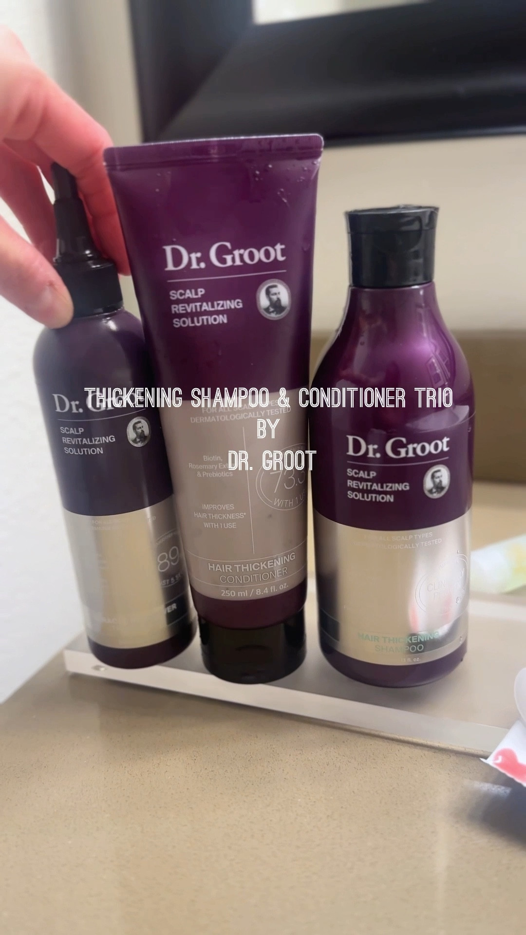 Hair thickening shampoo, conditioner and treatment combo 

#LTKgrwm #LTKselfcare #LTKBeauty