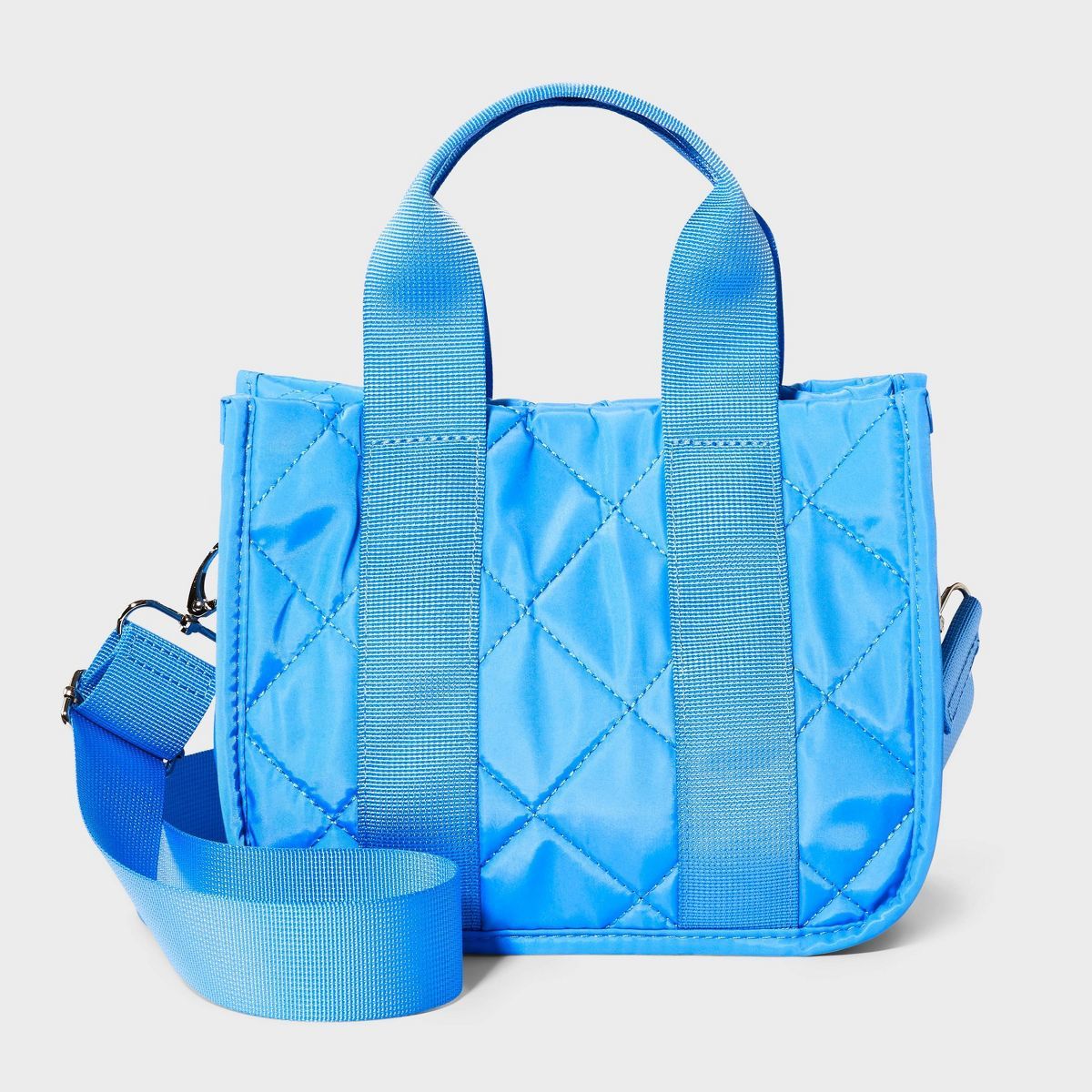 Girls' Mini Tote Crossbody Bag - art class™ Blue | Target