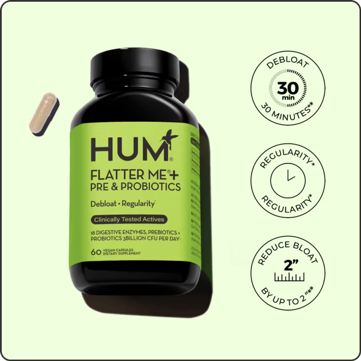 Flatter Me Plus | HUM Nutrition