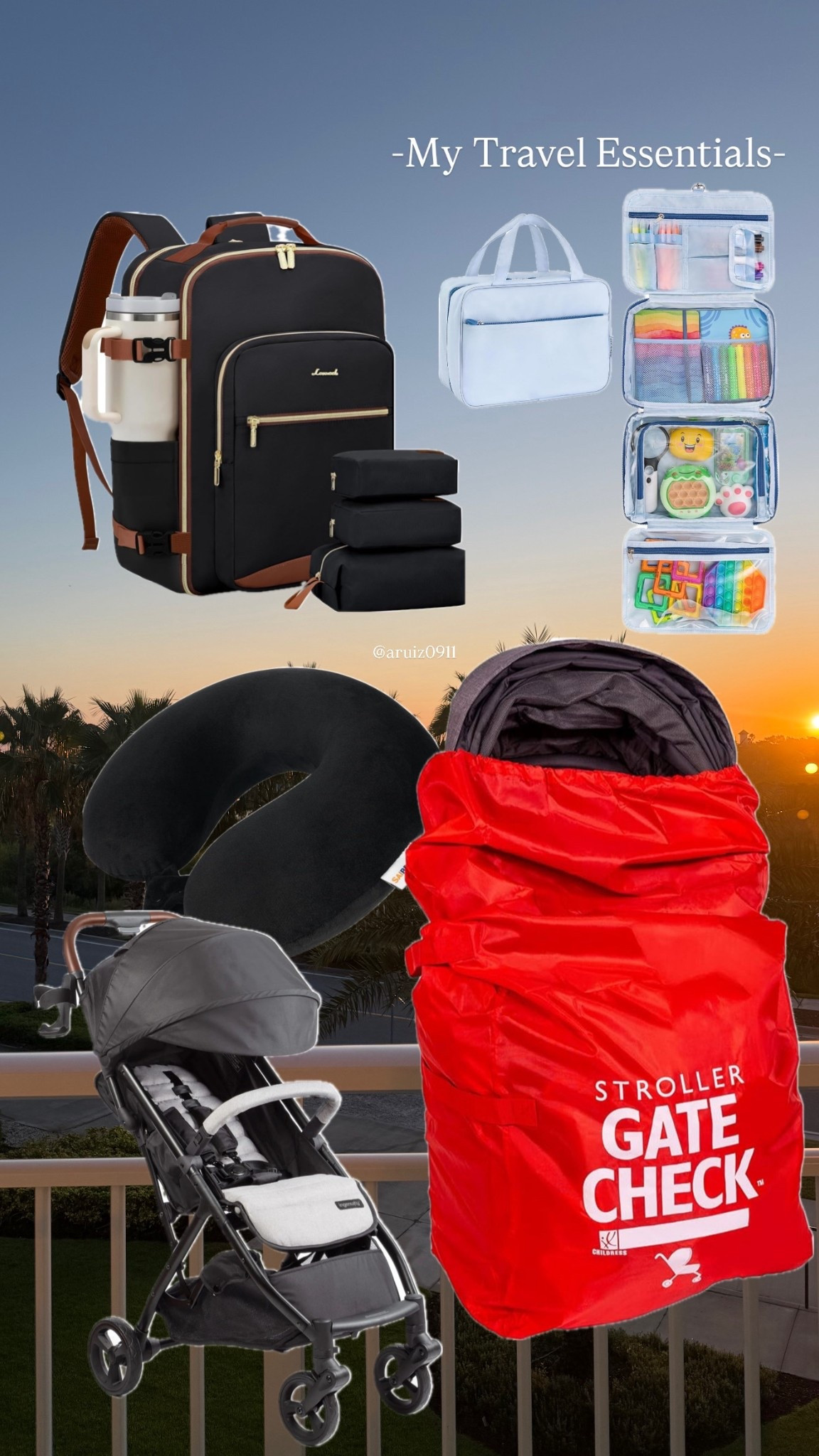 On our recent trip, these items were lifesavers!

✨ 3D Close Stroller – I’ve been using this since Ayven was 7 months old, and it’s still my go-to. Compact, lightweight, and perfect for both travel and everyday outings.

✨ Travel Bag with Luggage Attachment – First time trying this and it was a game-changer for extra storage. Yes, it gets heavy, but being able to attach it to my suitcase made it so much easier to handle.

✨ Toy & Snack Bag for Ayven – Dedicated just for him! I’ll share everything I packed in a separate post.

✨ Neck Pillow + Gate Cover – Non-negotiables! The neck pillow for comfort, and the gate cover to protect the stroller/carseat from damage while traveling.

#LTKU #LTKFamily #LTKTravel