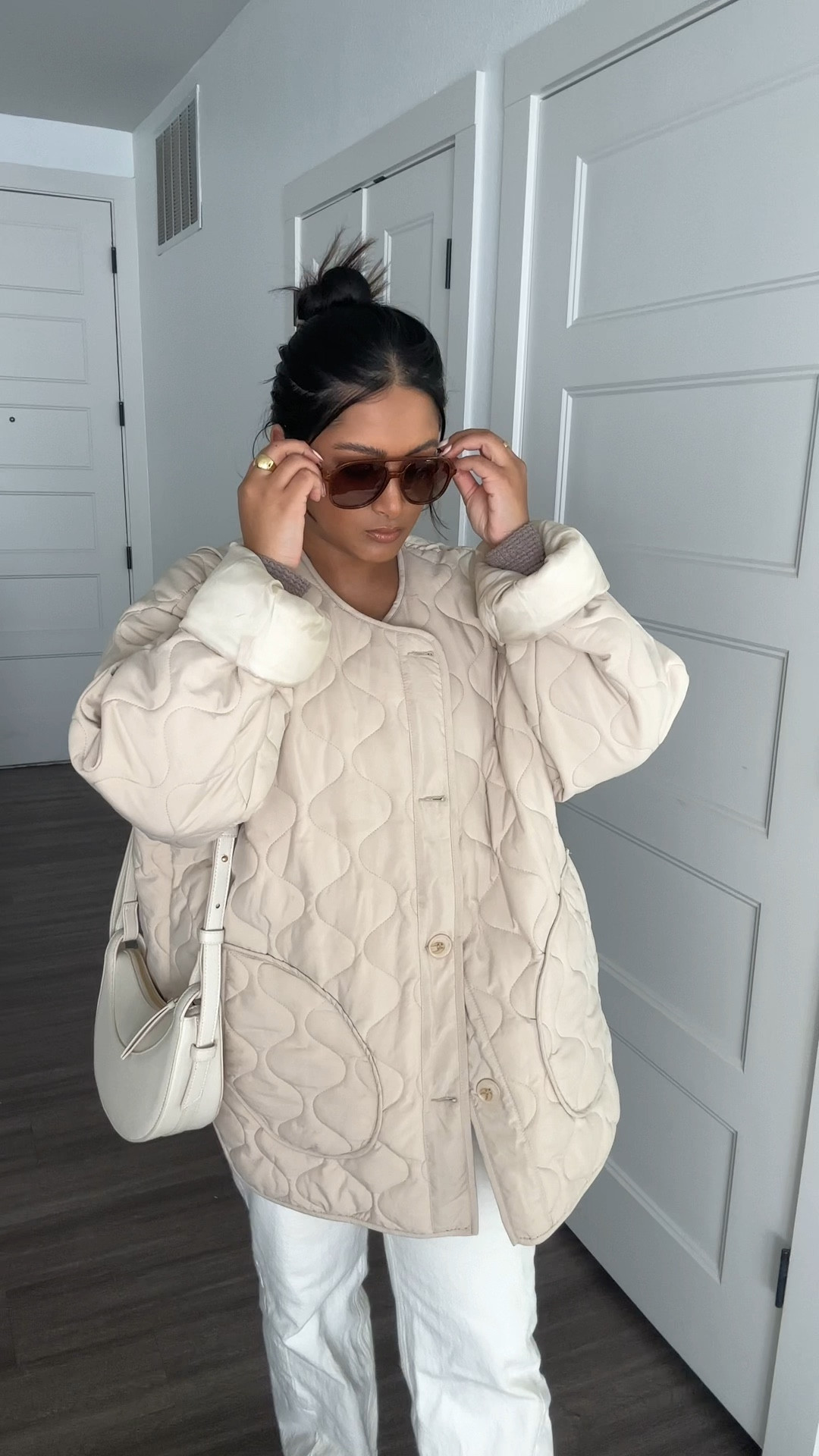 neutral winter outfit of the day 🫶🏾 my jacket is on sale for $18!!!!

#LTKstyletip #LTKcurves #LTKsalealert