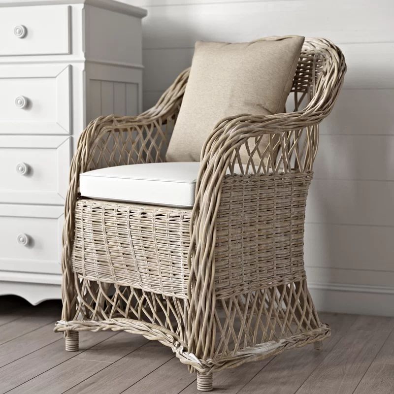 Sephina 25.5'' Wide Cotton Armchair | Wayfair North America