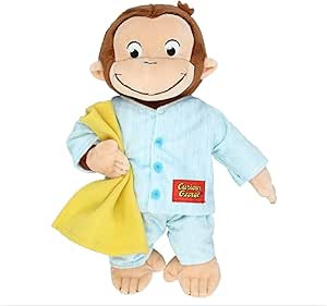 Kids Preferred Curious George in Pajamas Monkey Stuffed Animal Plush Toys Soft Cute Cuddle Plushi... | Amazon (US)