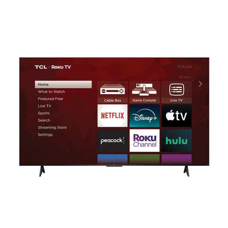 TCL 75” Class S4 (75S41BR) 4K UHD HDR LED Smart TV with Roku TV (NEW 2024) | Walmart (US)
