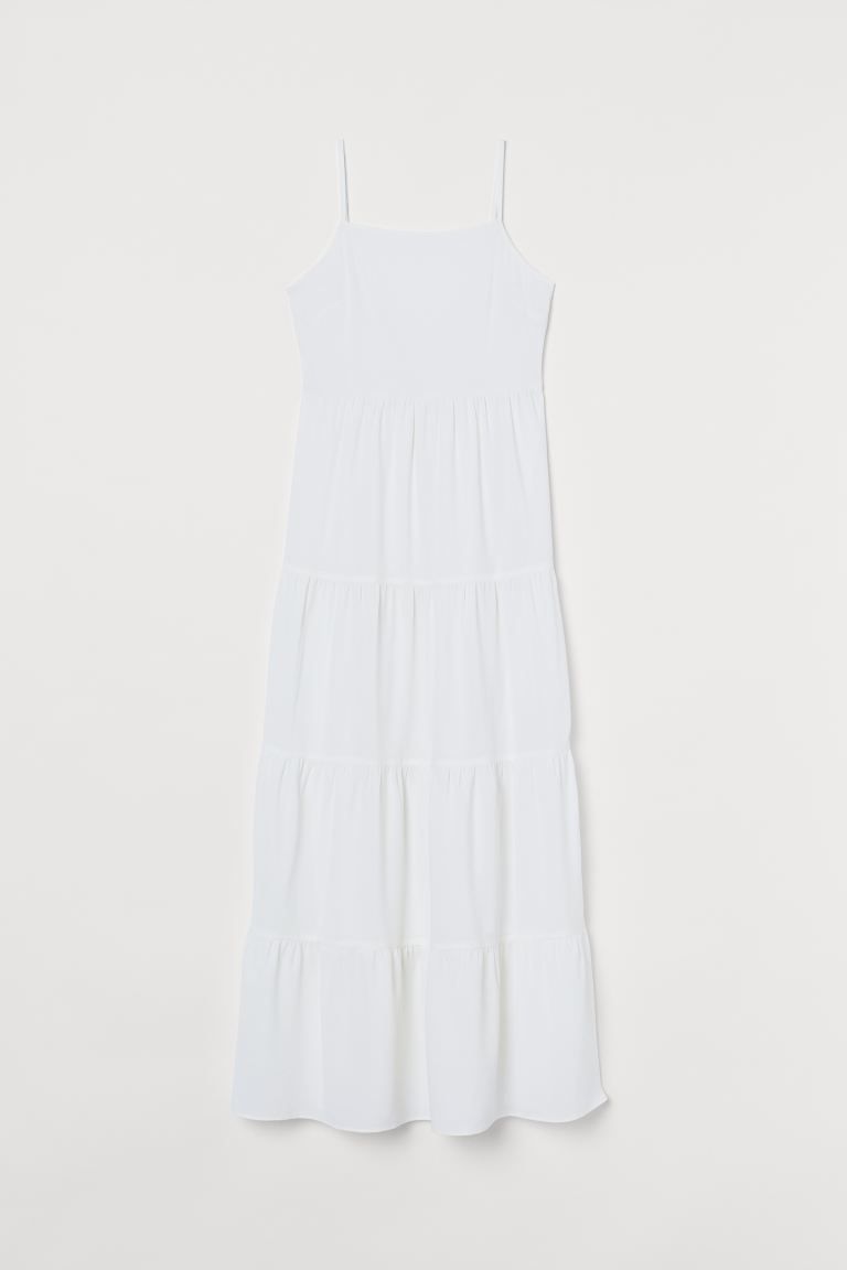 Crêpe maxi dress | H&M (UK, MY, IN, SG, PH, TW, HK)