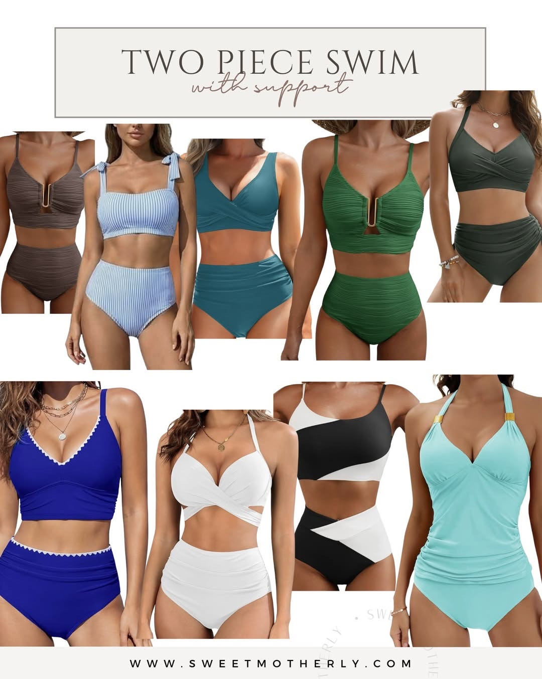 Amazon two piece swimwear

high waisted bikini set
triangle bikini top
strapless bandeau bikini
ribbed textured swim set
cheeky cut bikini bottoms
string tie side bikini
underwire bikini top
color block swim set
minimal tan line bikini

#LTKSeasonal #LTKSaleAlert #LTKSwim