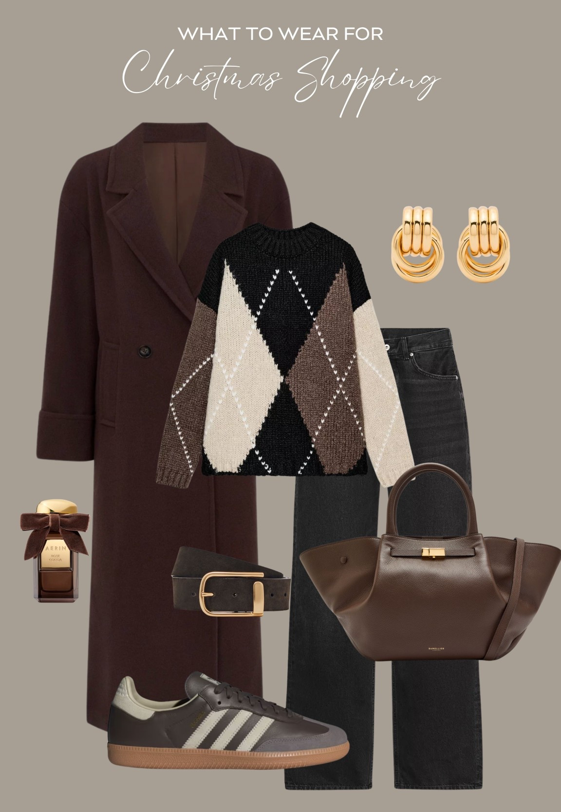 Christmas shopping outfit inspo 🎄🤎✨

#LTKuk #LTKfestive #LTKwinter