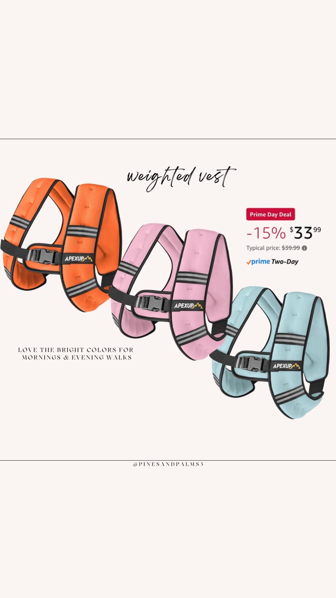 weighted vest
ordering 10lb

#LTKFindsUnder50 #LTKActive #LTKFindsUnder100