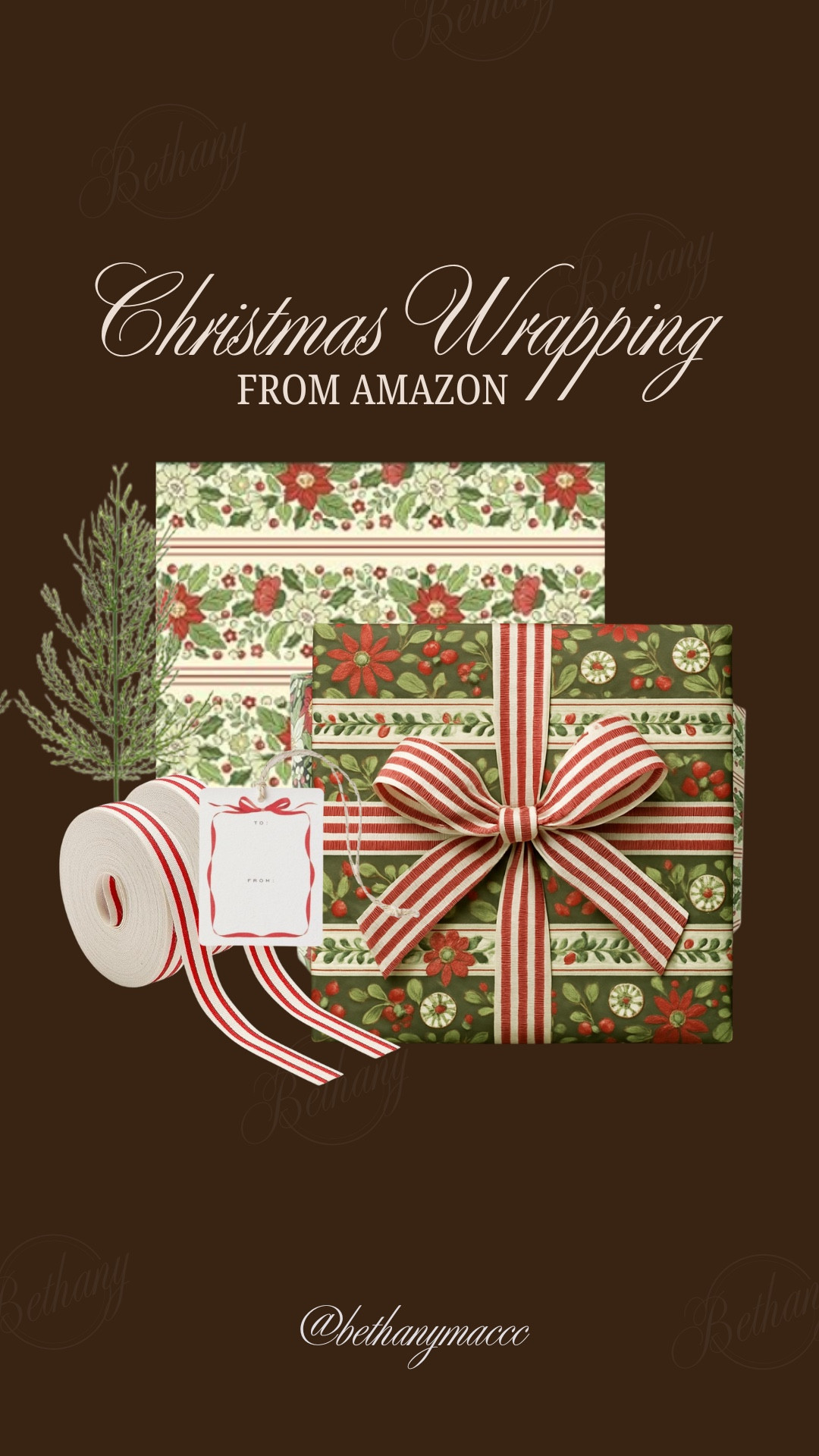 My favorite thing about the holidays—gift wrapping! All my go-to wrap & ribbon finds are from Amazon and SO good this year.

#LTKSeasonal #LTKGiftGuide #LTKHoliday