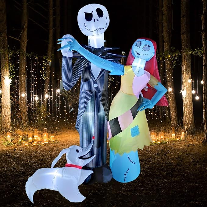 6 Ft Inflatable Halloween Yard Decorations Outdoor - Halloween Blow Ups Inflatables- Built-in LED... | Amazon (CA)