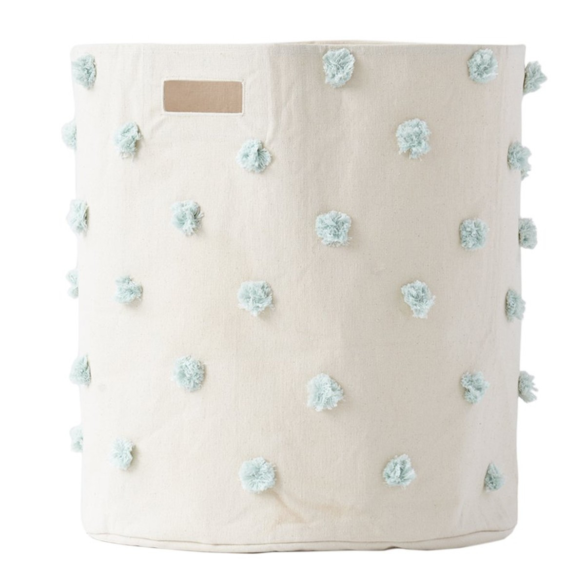 Pehr Pom Pom Hamper (Color: Mist) | The Tot
