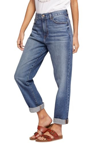 Current/Elliott Women's Distressed Denim Jeans The Boyfriend, Modern Times, 32 | Amazon (US)