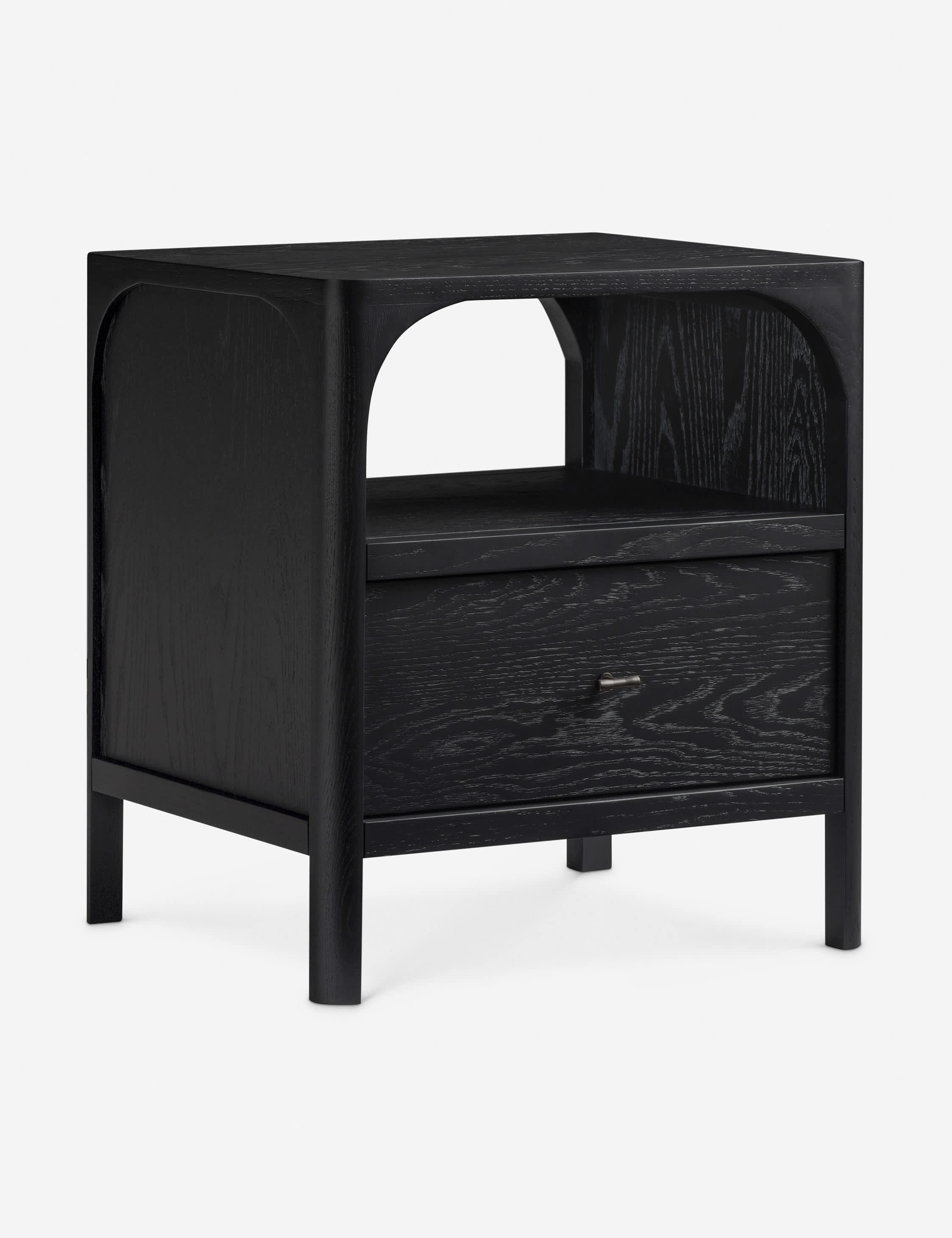 Desmond Nightstand, Black | Lulu and Georgia 
