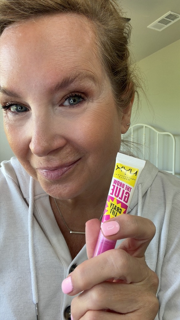 NYX Brow Glue actually grips your brow hairs so they stay liftedair
That's the difference

#LTKgrwm #LTKselfcare #LTKOver40