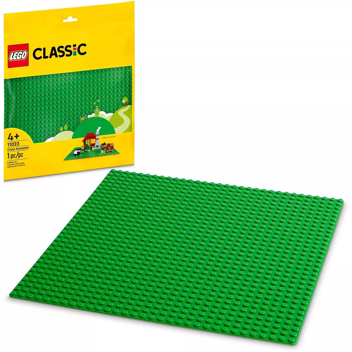 LEGO Classic Green Baseplate 11023 Building Kit | Target