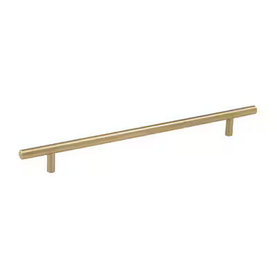 Amerock Bar Pulls 10-1/16-in Center to Center Golden Champagne Cylindrical Bar Drawer Pulls Lowes... | Lowe's