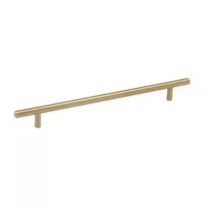 Amerock Bar Pulls 10-1/16-in Center to Center Golden Champagne Cylindrical Bar Drawer Pulls Lowes... | Lowe's