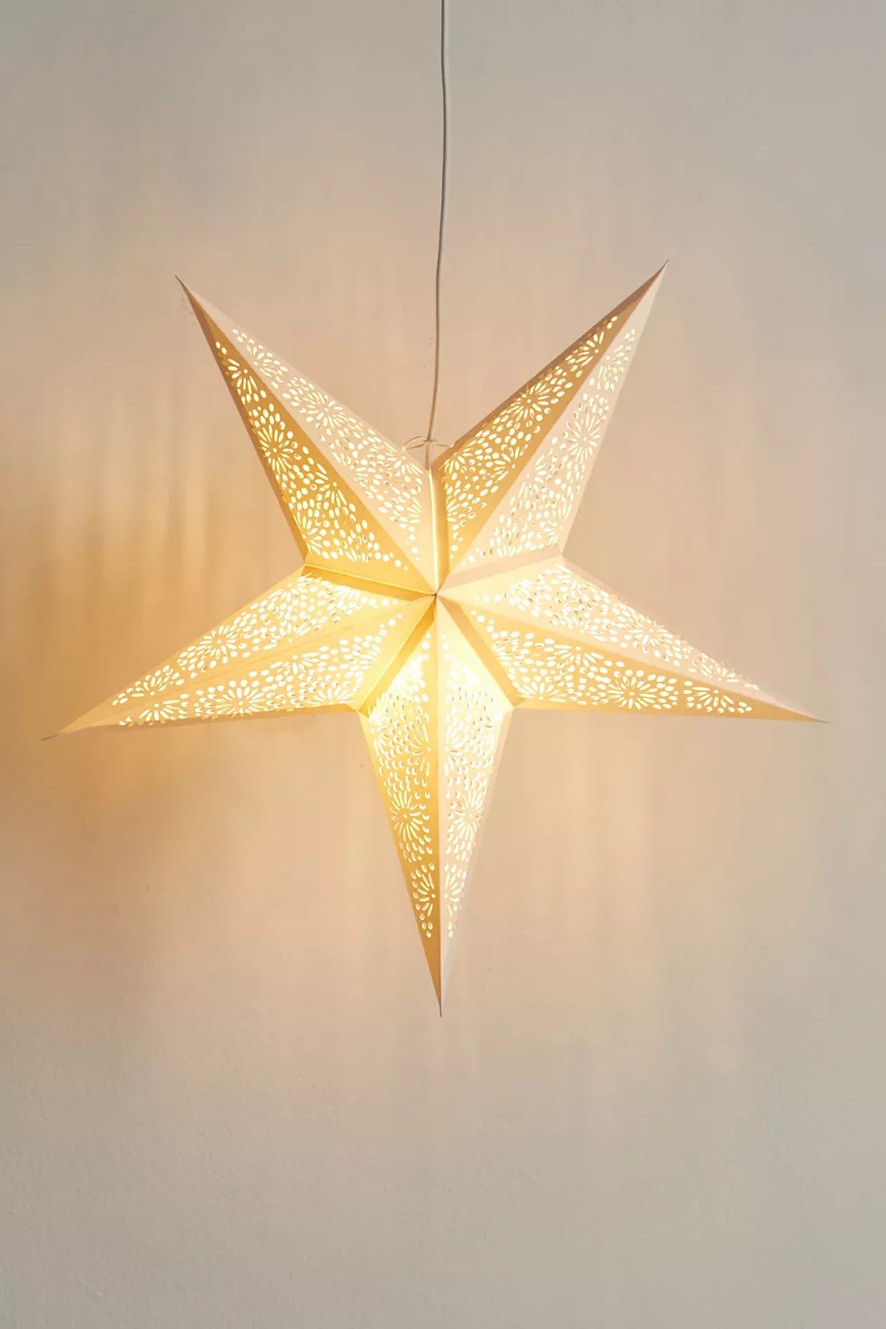 5-Point Star Paper Lantern | Urban Outfitters (US and RoW)