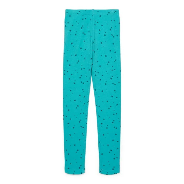 Wonder Nation Girls Kid Tough Leggings, Sizes 4-18 & Plus | Walmart (US)