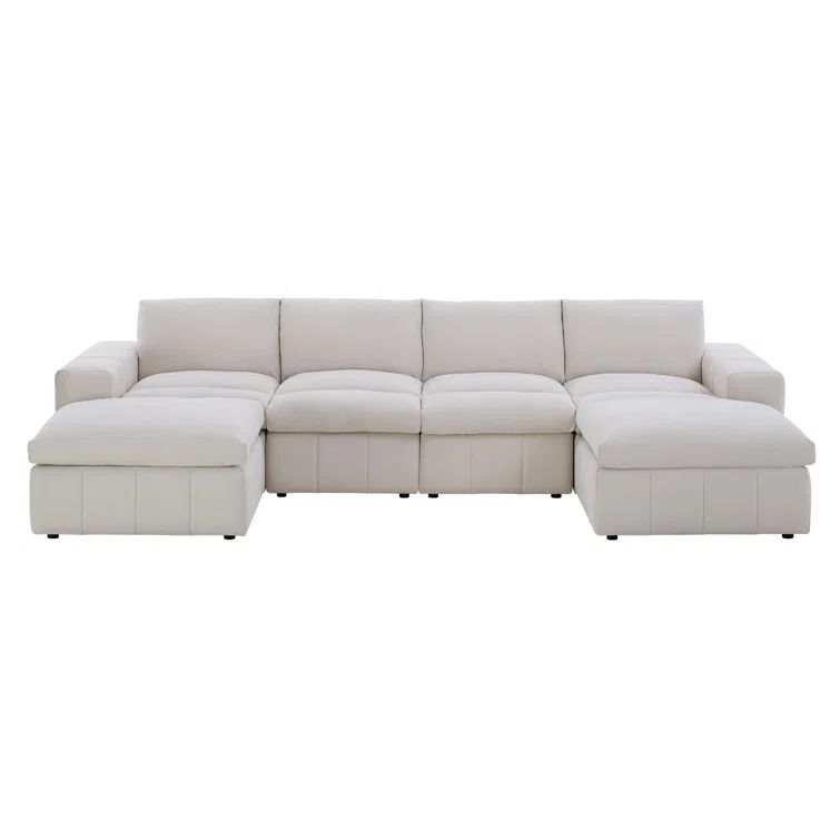 Anchoretta 6 - Piece Upholstered Sectional | Wayfair North America