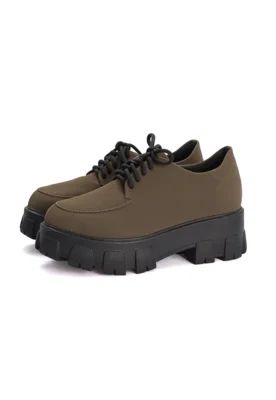 Oxford Feminino Not-me Salto Tractor Verde Militar Nobuck Tratorado | Dafiti (BR)