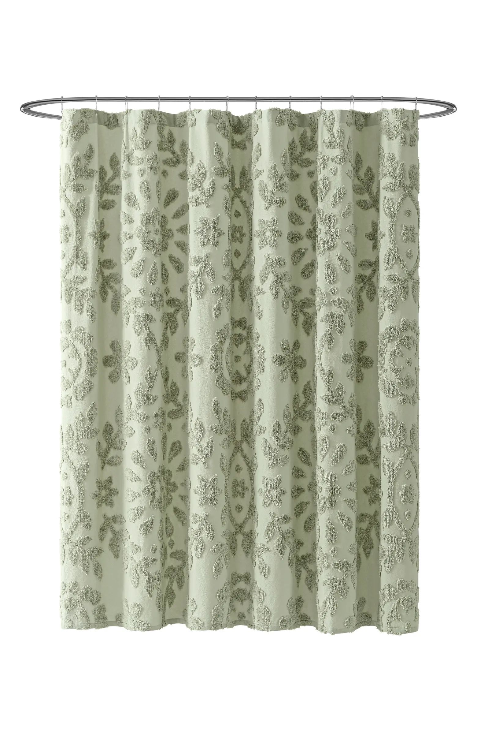 Peri Home Laurel Chenille Shower Curtain | Nordstrom | Nordstrom