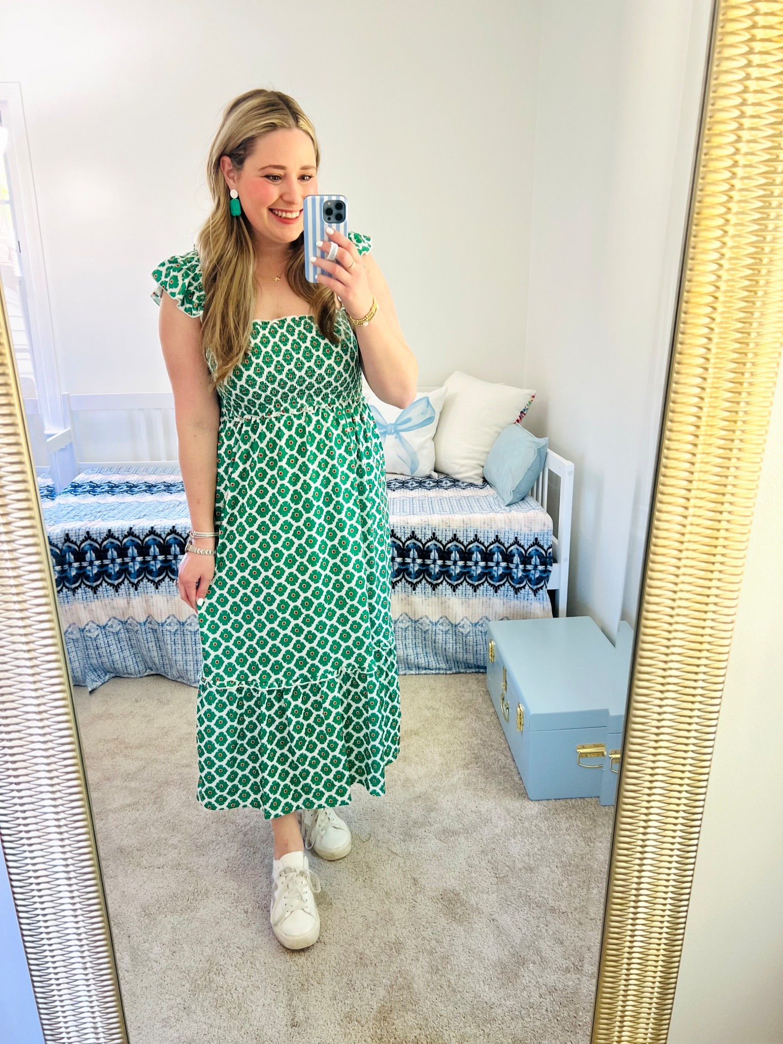 Masters Outfit || Green Sundress || Masters Dress 

#LTKootd #LTKMidsize