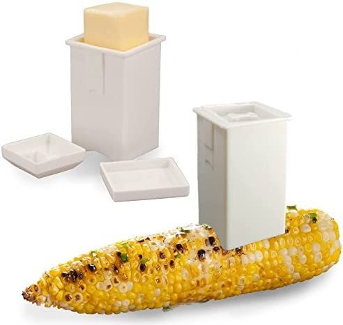 Happy Sales Corn Butter Spreader (Set of 2), White | Amazon (US)