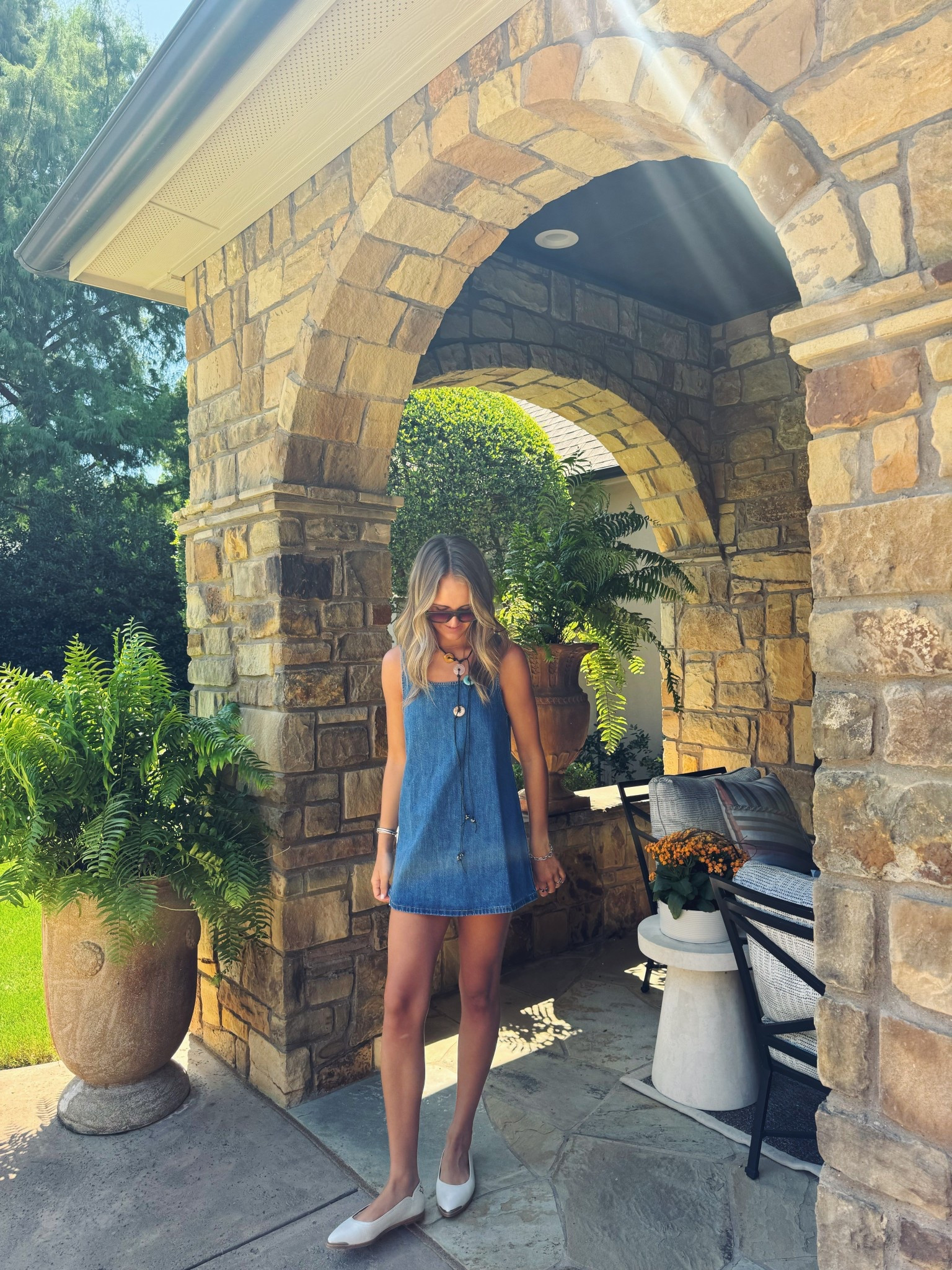 necklace is a belt from etsy🤎