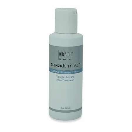 Obagi CLENZIderm M.D. Daily Care Foa ming Clean ser and Ac ne Treat ment 4 fl. oz. | Walmart (US)