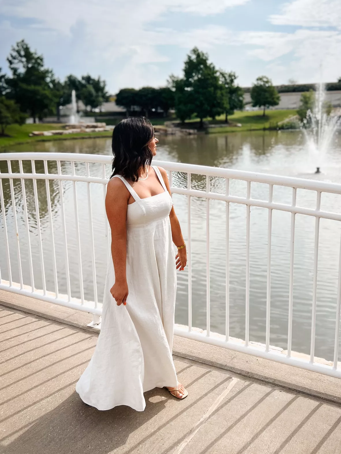 Smocked Cut Out Maxi Dress curated on LTK