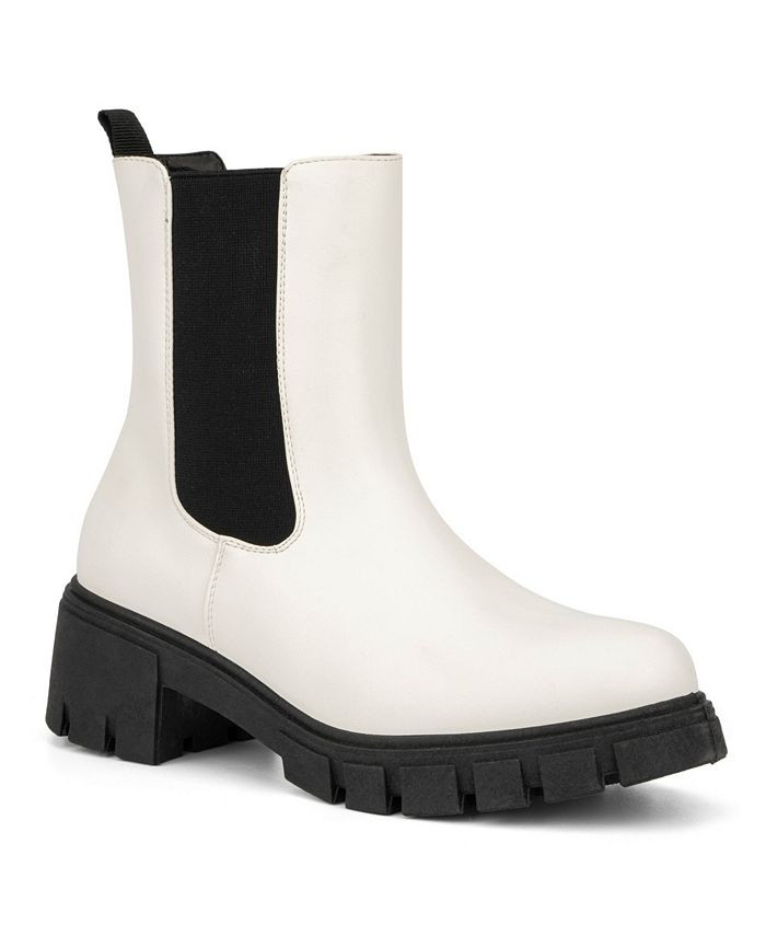 Olivia Miller Women's Arianna Lug Sole Chelsea Booties & Reviews - Booties - Shoes - Macy's | Macys (US)