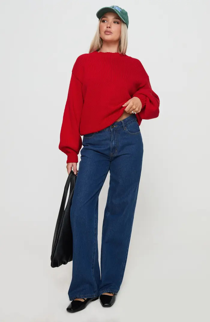 Harmony Balloon Sleeve Sweater | Nordstrom