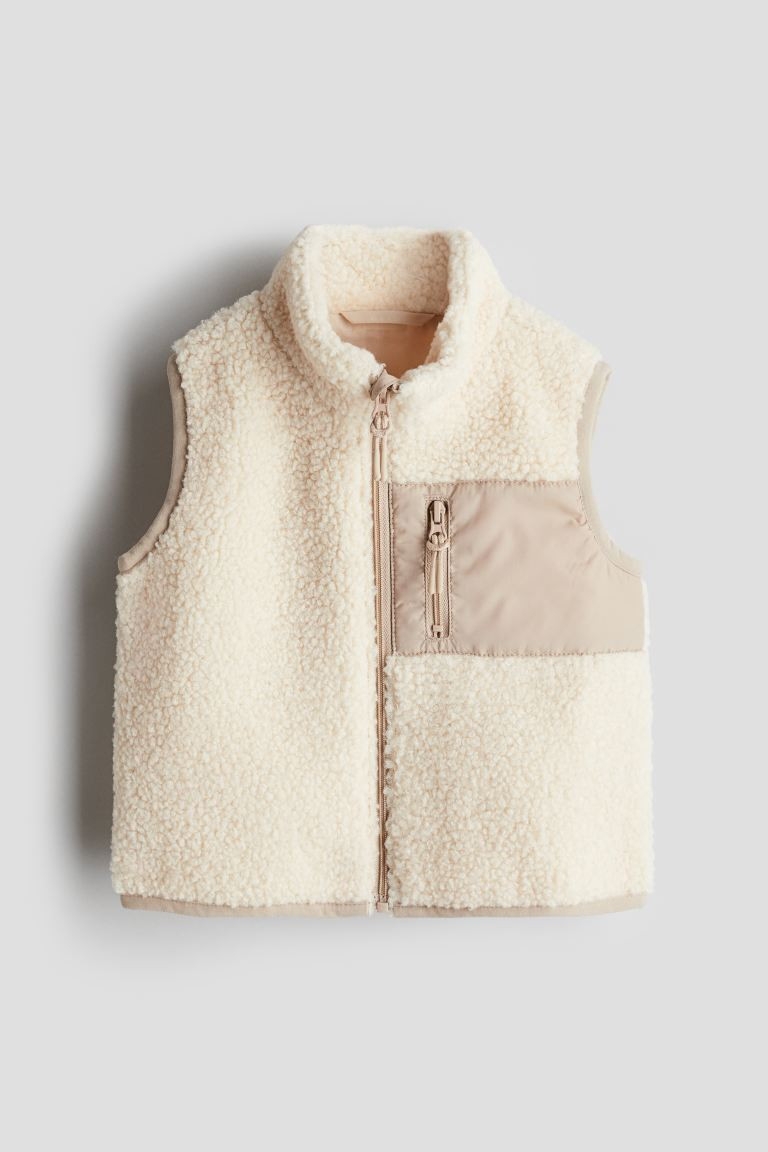 Teddy Fleece Vest | H&M (US + CA)