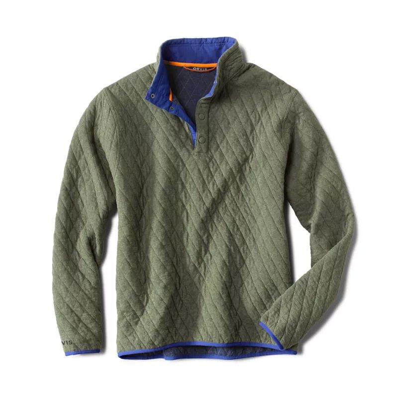 Outdoor Quilted Snap Sweatshirt | Orvis (US)