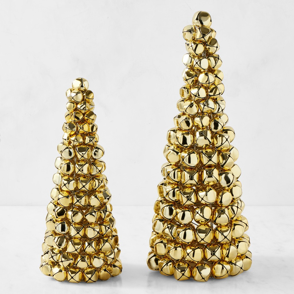 Gold Jingle Bell Tree | Williams-Sonoma