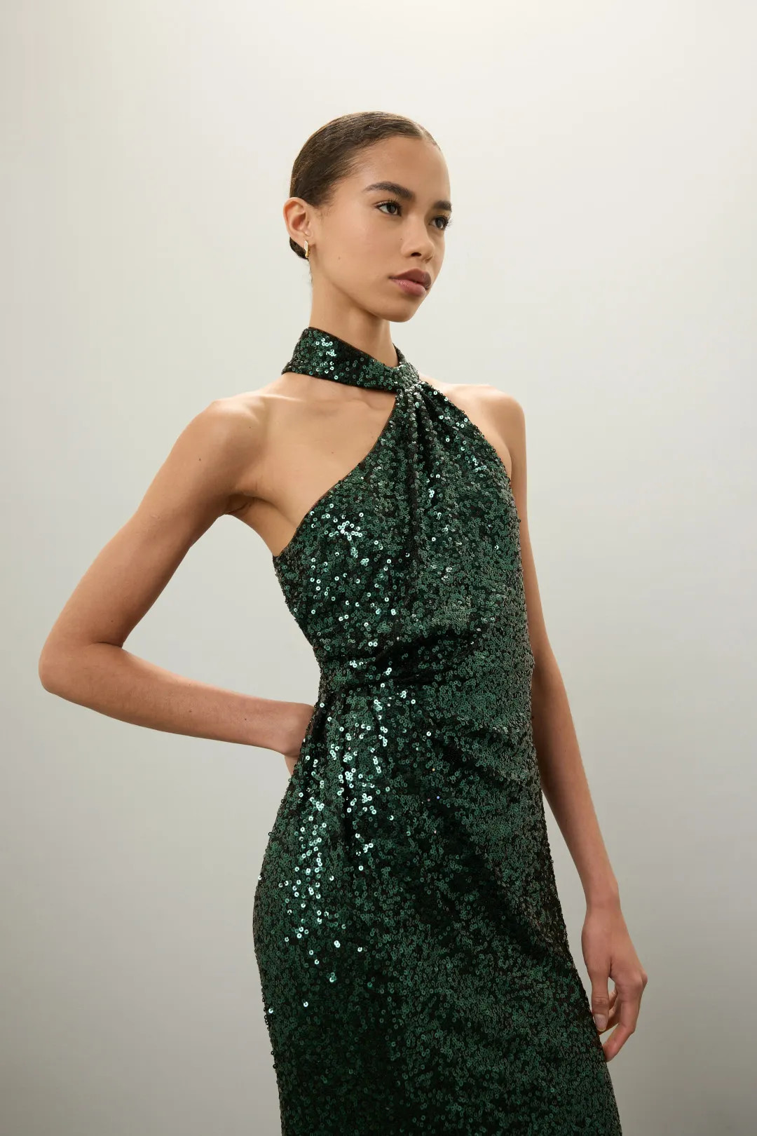 Green Sequin Gown | Rent the Runway