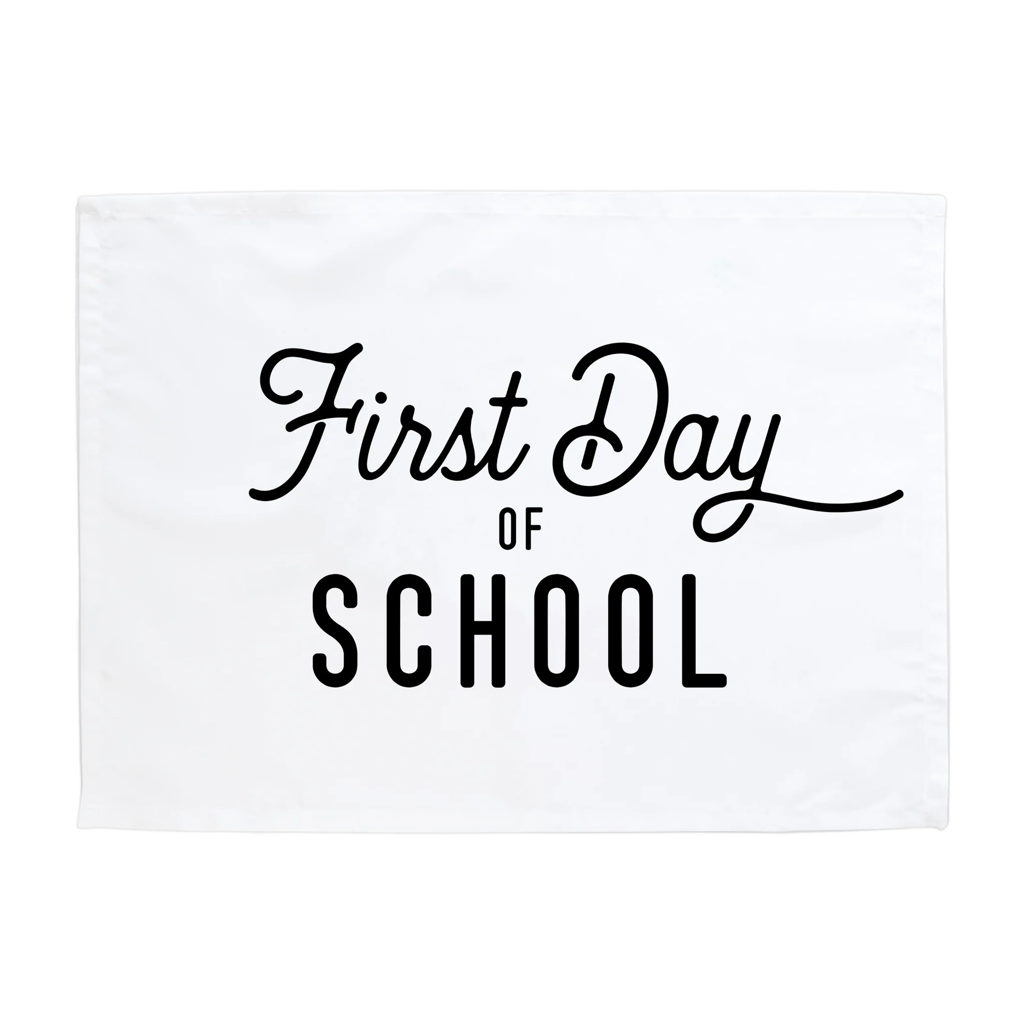 First Day of School Banner | Hunny Prints