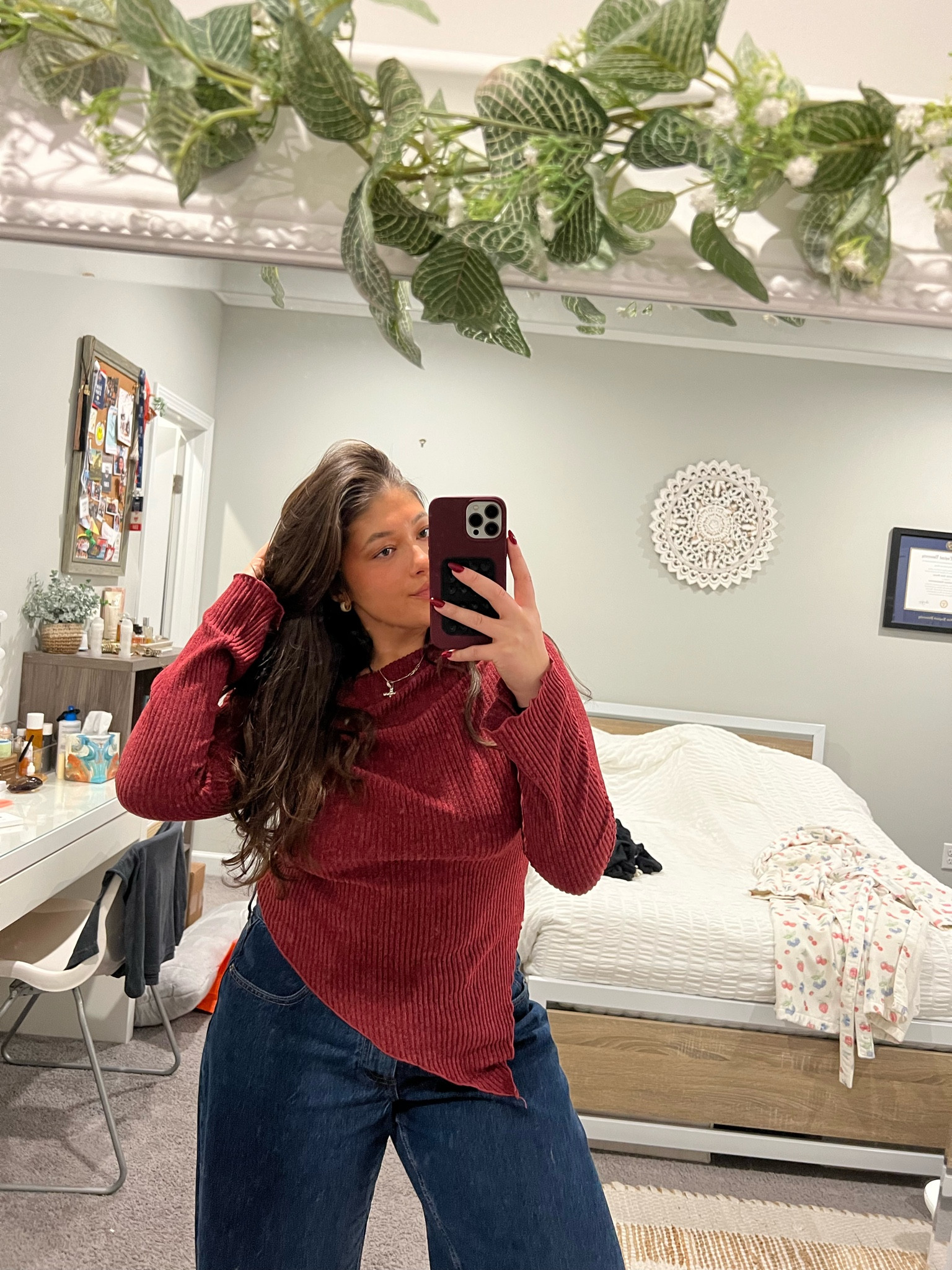 Christmas Eve fit ❤️

#LTKFindsUnder100 #LTKFindsUnder50 #LTKSeasonal