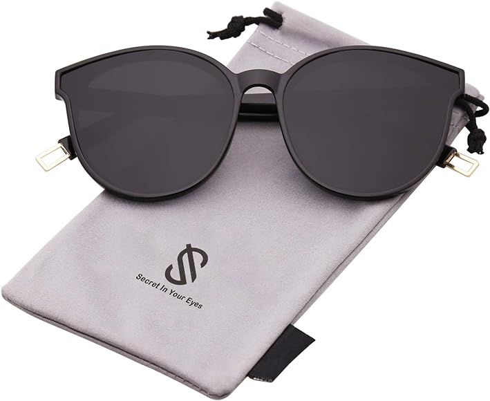 Fashion Round Oversized Sunglasses for Women Men Vintage Shades SJ2057 | Amazon (US)