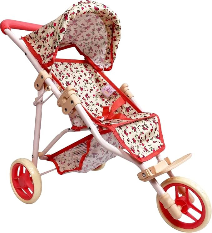 Baby Doll Stroller for Dolls | Play Toy Doll Stroller for Toddlers 3 Year Old Girls Gift | Push P... | Amazon (US)