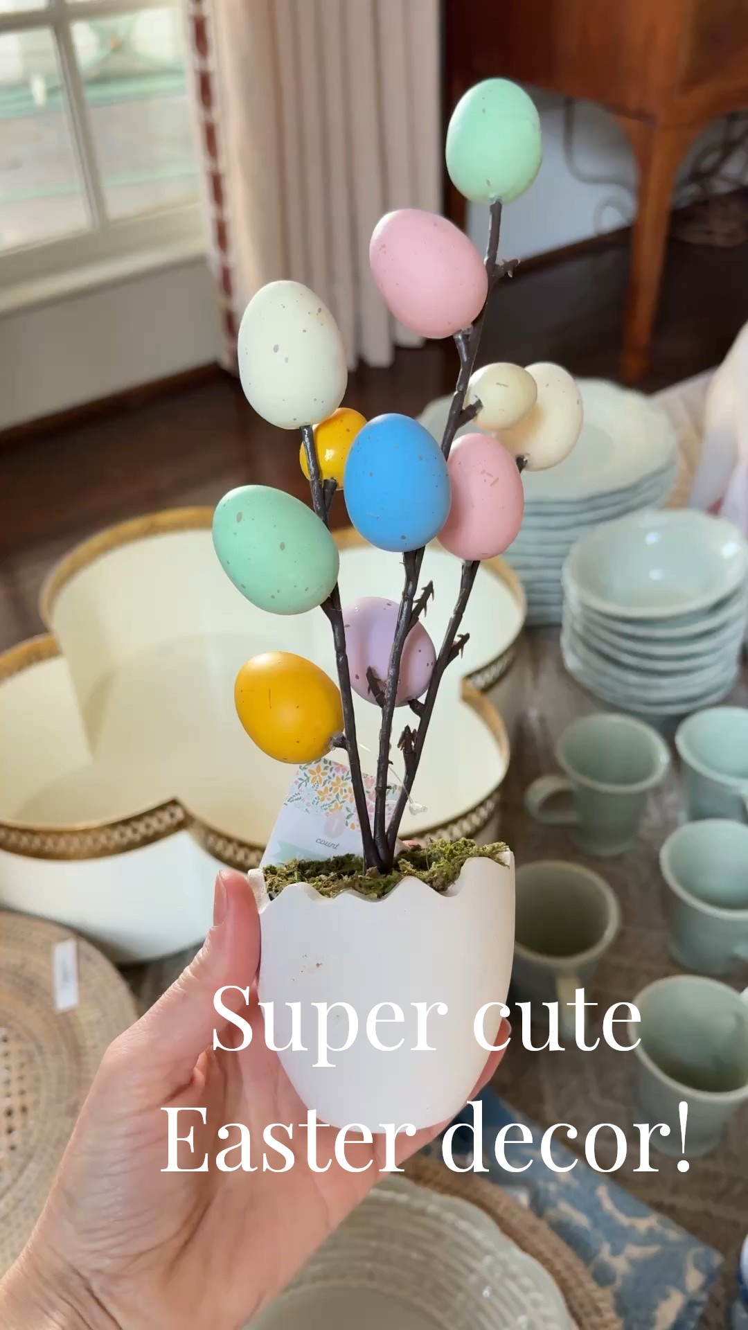Super cute and inexpensive Easter table decor from Target! The Easter eggs and glass egg vase are only $1 each!

#LTKHome #LTKSpringSale #LTKSeasonal