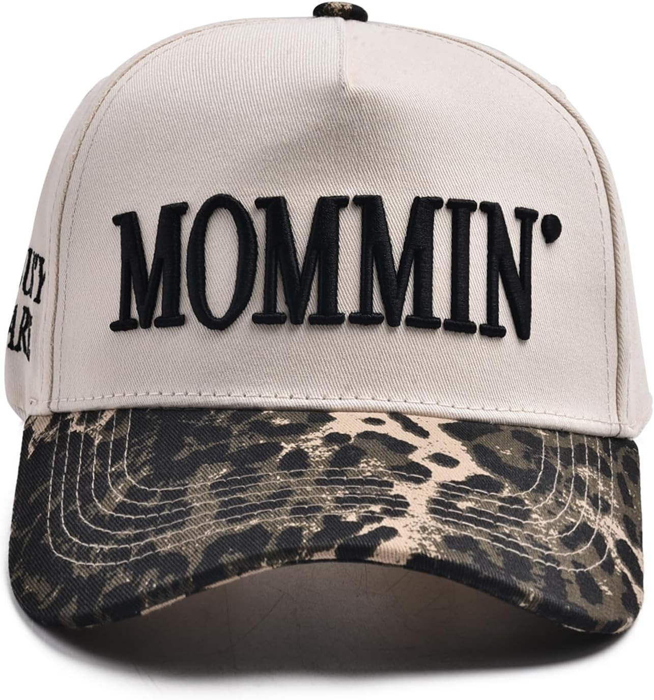 Mommin Trucker Hat for Women Embroidered Mom Baseball Cap Adjustable Canvas Vintage Hat for Casual Wear | Amazon (US)